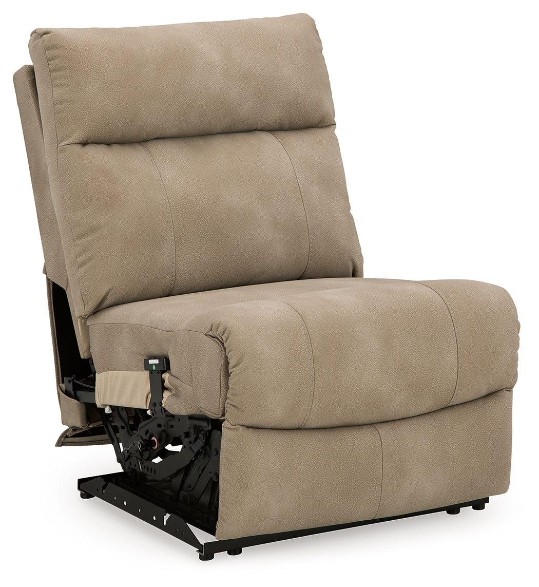 Next-Gen DuraPella Sand Power Armless Recliner by Ashley at Eve Furniture