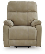 Next-Gen Durapella Sand Power Lift Recliner by Ashley at Eve Furniture