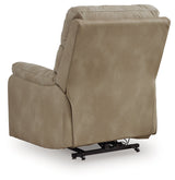 Next-Gen Durapella Sand Power Lift Recliner by ASHLEY FURNITURE at Eve Furniture