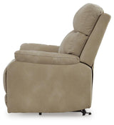 Next-Gen Durapella Sand Power Lift Recliner by ASHLEY FURNITURE at Eve Furniture