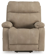Next-Gen Durapella Sand Power Lift Recliner by ASHLEY FURNITURE at Eve Furniture