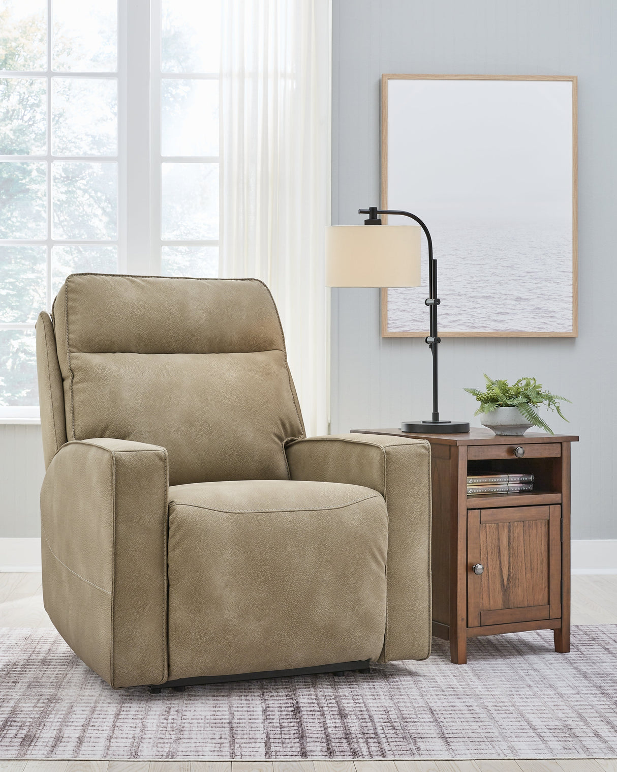 Next-Gen Durapella Sand Power Recliner