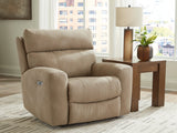 Next-Gen DuraPella Sand Power Recliner by Ashley at Eve Furniture