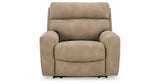 Next-Gen DuraPella Sand Power Recliner by Ashley at Eve Furniture