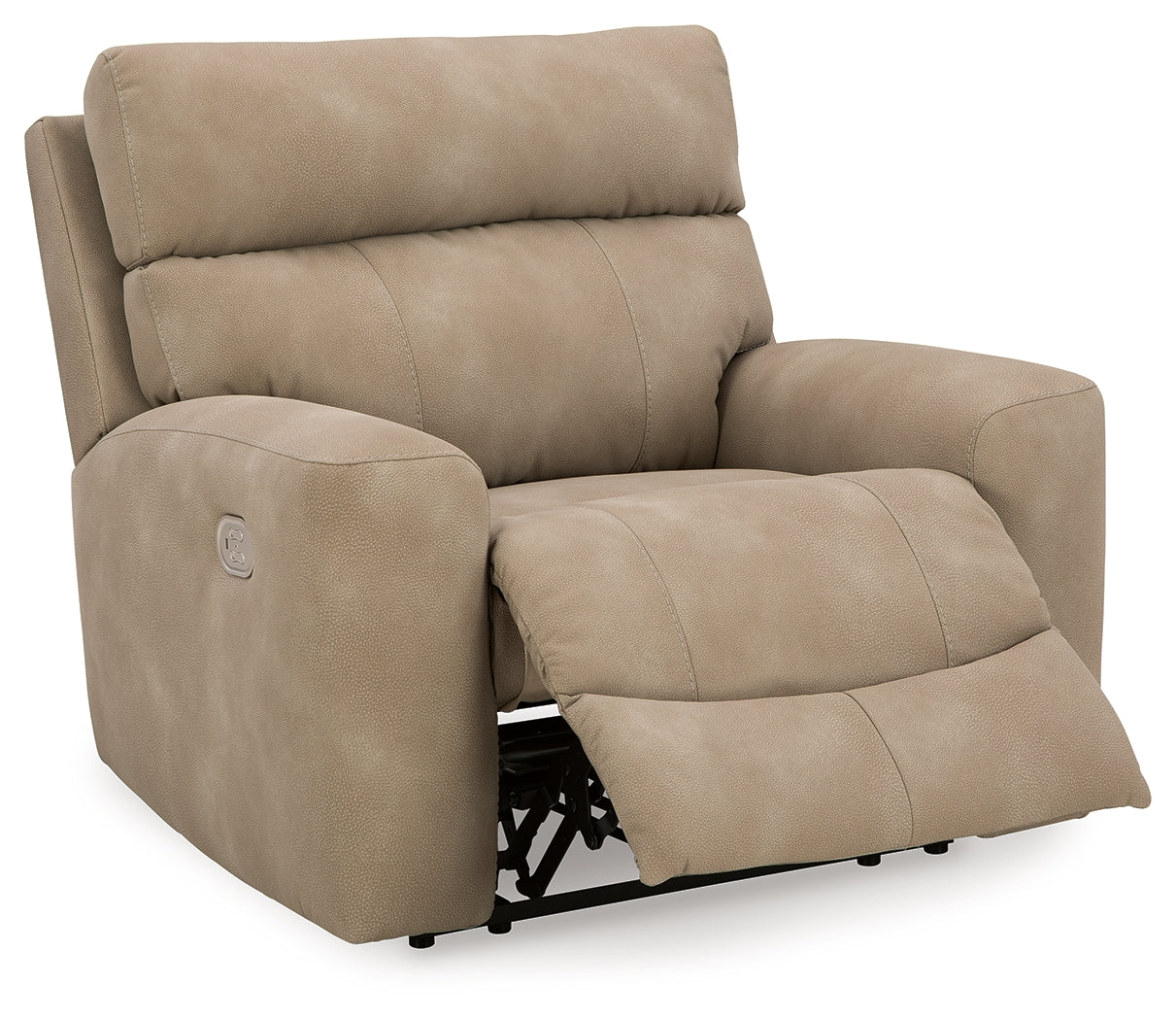 Next-Gen DuraPella Sand Power Recliner by Ashley at Eve Furniture