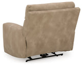 Next-Gen DuraPella Sand Power Recliner by Ashley at Eve Furniture