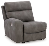 Next-Gen DuraPella Slate 5-Piece Power Reclining Sectional by Ashley at Eve Furniture