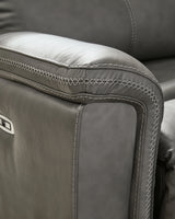 Next-Gen DuraPella Slate 5-Piece Power Reclining Sectional by Ashley at Eve Furniture