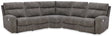 Next-Gen DuraPella Slate 5-Piece Power Reclining Sectional by Ashley at Eve Furniture