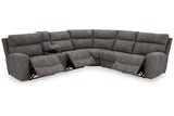 Next-Gen DuraPella Slate 6-Piece Power Reclining Sectional by Ashley at Eve Furniture