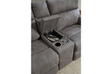 Next-Gen DuraPella Slate 6-Piece Power Reclining Sectional by Ashley at Eve Furniture