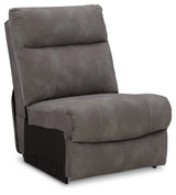 Next-Gen DuraPella Slate Armless Chair by Ashley at Eve Furniture