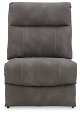 Next-Gen DuraPella Slate Armless Chair by Ashley at Eve Furniture