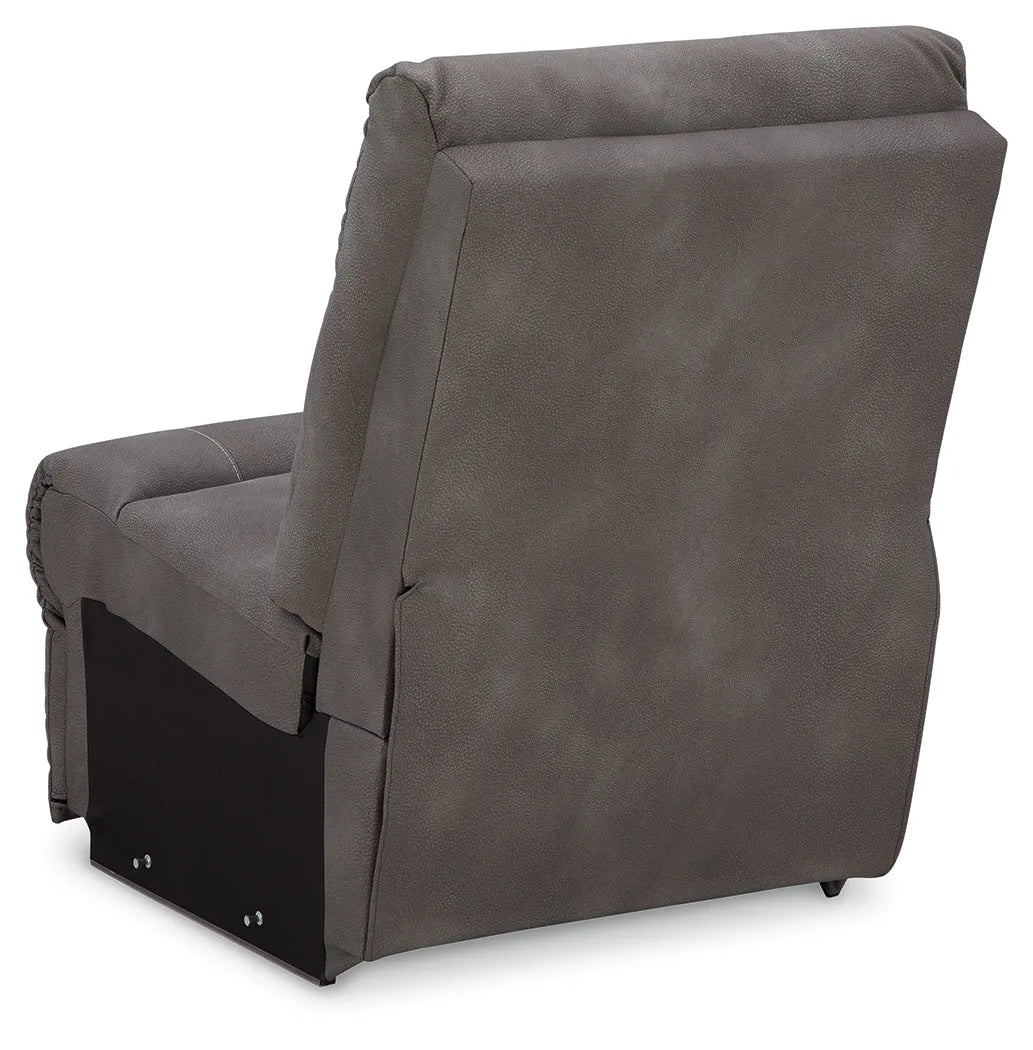 Next-Gen DuraPella Slate Armless Chair by Ashley at Eve Furniture
