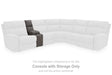 Next-Gen DuraPella Slate Console with Storage by Ashley at Eve Furniture