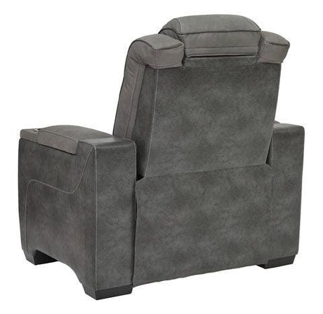Next-Gen Durapella Slate Dual Power Reclining Living Room Set by Ashley at Eve Furniture