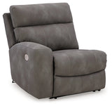 Next-Gen DuraPella Slate Left-Arm Facing Power Recliner by Ashley at Eve Furniture