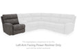Next-Gen DuraPella Slate Left-Arm Facing Power Recliner by Ashley at Eve Furniture