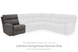 Next-Gen DuraPella Slate Left-Arm Facing Power Recliner by Ashley at Eve Furniture