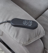 Next-Gen Durapella Slate Power Lift Recliner by ASHLEY FURNITURE at Eve Furniture