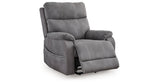 Next-Gen Durapella Slate Power Lift Recliner by ASHLEY FURNITURE at Eve Furniture