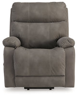 Next-Gen Durapella Slate Power Lift Recliner by ASHLEY FURNITURE at Eve Furniture