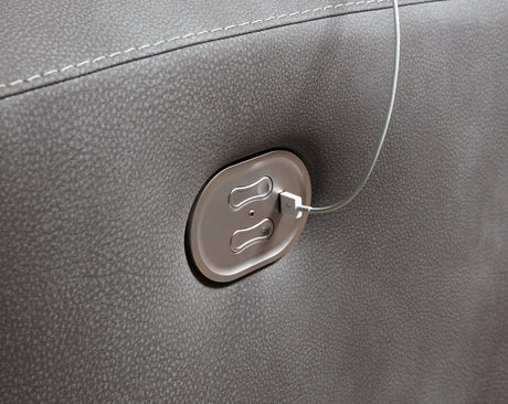 Next-Gen DuraPella Slate Power Recliner by Ashley at Eve Furniture