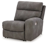 Next-Gen DuraPella Slate Right-Arm Facing Power Recliner by Ashley at Eve Furniture