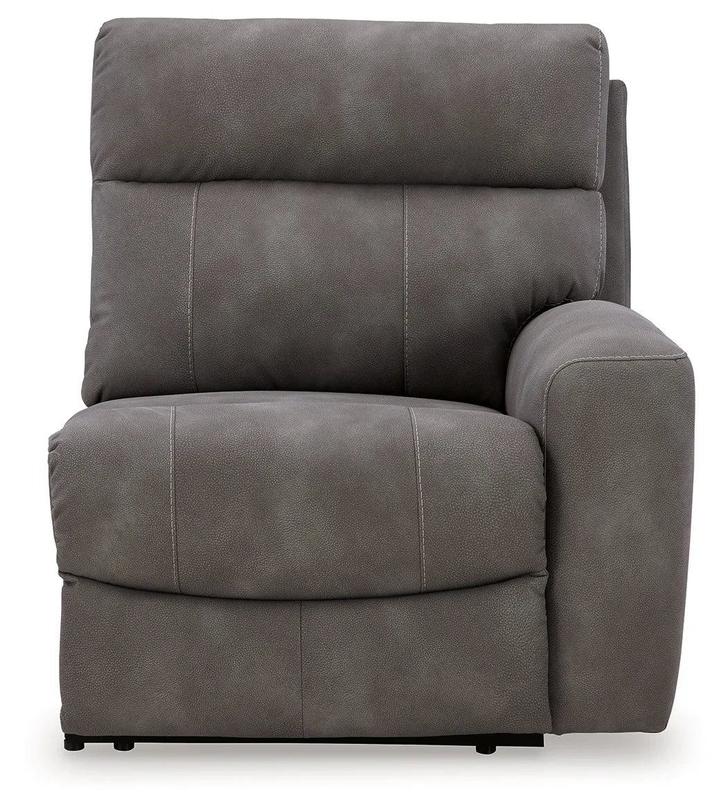 Next-Gen DuraPella Slate Right-Arm Facing Power Recliner by Ashley at Eve Furniture