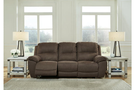 Next-Gen Gaucho Espresso Manual Reclining Sofa by Ashley at Eve Furniture