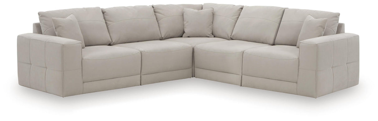 Next-Gen Gaucho Gray 5-Piece Sectional by Ashley at Eve Furniture