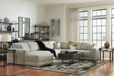 Next-Gen Gaucho Gray 6-Piece Left Arm Facing Chaise Sectional by Ashley at Eve Furniture