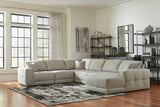 Next-Gen Gaucho Gray 6-Piece Right Arm Facing Chaise Sectional by Ashley at Eve Furniture