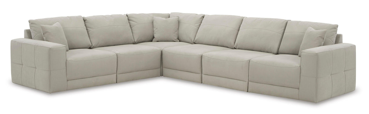 Next-Gen Gaucho Gray 6-Piece Sectional by Ashley at Eve Furniture