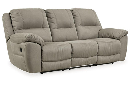 Next-Gen Gaucho Putty Power Reclining Sofa and Loveseat by Ashley at Eve Furniture