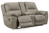 Next-Gen Gaucho Putty Reclining Sofa and Loveseat by Ashley at Eve Furniture