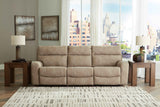 Next-Gen Sand DuraPella Power Reclining Living Room Set with Console by Ashley at Eve Furniture