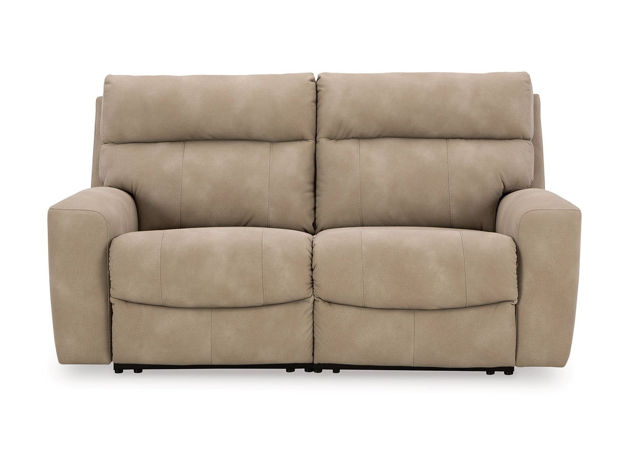 Next-Gen Sand DuraPella Sofa and Loveseat by Ashley at Eve Furniture