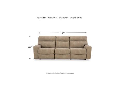 Next-Gen Sand DuraPella Sofa and Loveseat by Ashley at Eve Furniture