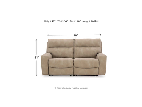 Next-Gen Sand DuraPella Sofa and Loveseat by Ashley at Eve Furniture
