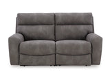 Next-Gen Slate DuraPella Sofa and Loveseat by Ashley at Eve Furniture