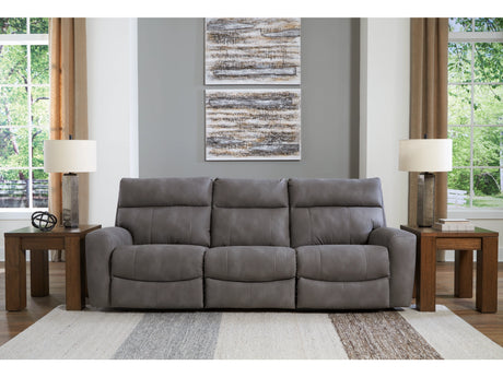 Next-Gen Slate DuraPella Sofa and Loveseat by Ashley at Eve Furniture