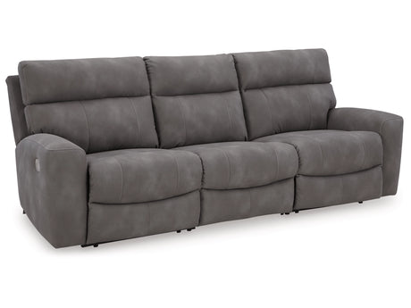 Next-Gen Slate DuraPella Sofa and Loveseat by Ashley at Eve Furniture