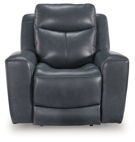 Next Move Admiral Power Recliner by Ashley at Eve Furniture
