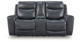 Next Move Admiral Power Reclining Loveseat by Ashley at Eve Furniture