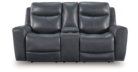 Next Move Admiral Power Reclining Loveseat by Ashley at Eve Furniture