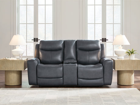 Next Move Admiral Power Reclining Loveseat by Ashley at Eve Furniture