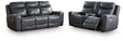 Next Move Admiral Power Reclining Sofa and Loveseat by Ashley at Eve Furniture