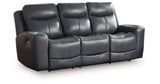 Next Move Admiral Power Reclining Sofa by Ashley at Eve Furniture