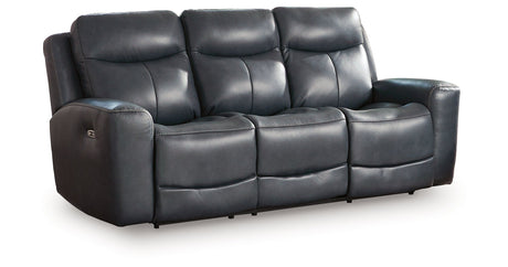 Next Move Admiral Power Reclining Sofa by Ashley at Eve Furniture